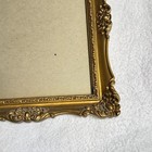Vintage I i c  Ornate Baroque-style Gold Antique Rectangular Picture Frame