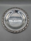 Watson   Newell  Sterling Silver Round Charger plate 10  Diam 274g Scrap 