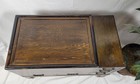 Antique Original Japanese Naga-hibachi Wooden Table With Stand Signed By Maker