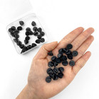 50 Pcs Pvc Rubber Backings For Pins  Replacement Lapel Pin Badge Backs Holders K