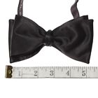 Italo Ferretti Nwt Pleated Cummerbund And Bow Tie Set Adjustable Size In Black