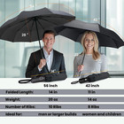 Compact Windproof Travel Umbrella - Automatic Folding Umbrella For Rain