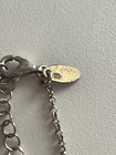 Vintage 925 Sterling Silver Dyadema Italy Rosary Bracelet Immaculate Mary 7-8 5 