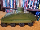 Very Nice  1930s Or 30 s  Structo  Rotating Turret   Military Tank