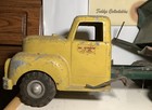 50s Vtg Yellow All American Toy Co  Dyna Hydraulic Dump Truck damaged Dump Parts