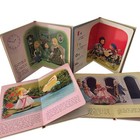 Vintage 1970s My Tiny 3-d Book Series Lot Of 4   Abc  Cinderella  Thumbelina  Te