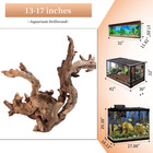 Majoywoo Natural Large Driftwood For Aquarium Decor Reptile Decor 13-17  Long  O