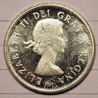 1963 Canada 25 Cents Silver Coin Proof Like - Canadian Quarter 80  Ag