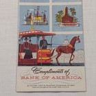 Disneyland 1955 Bank Of America Map Guide Brochure Vg 