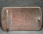 Wl01120 Very Cool Vintage 1970s     scissors     Artwork Mens Brass Belt Buckle