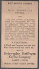 H634 Steinwender-stoffregen Co   Boy Scouts  1910 s  No 12  Before The Battle