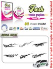 Vehicle Graphics Clipart-vinyl Cutter Plotter Images-eps Vector Clip Art Cd