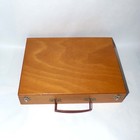 Vintage J m  Paillard Paris Wooden Artist Paint Box Case 1930s-1950s Empty