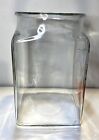Vintage Seyferts Original Butter Pretzel Large Glass Store Display Jar W  Lid