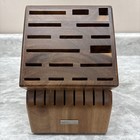 W  sthof 25-slot Acacia Knife Storage Block