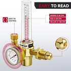 Arccaptain Argon co2 helium Regulator Mig And Tig Flow Meter Gas Regulator Gauge