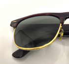 Vintage B l Ray-ban Wayfarer Max Sunglasses Tortoise Gold Frame Usa Bausch Lomb