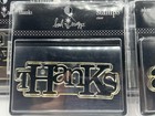 Heidi Swapp   Clear Acrylic Stamp Lot   Acrylic Block  Thanks  Adore  Etc   Nos