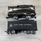 Marx O Gauge New York Central Coal Tenders Black Tin Litho Postwar Vintage