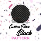 Carbon Fiber Black Pattern Heat Transfer Vinyl Htv T-shirt 10  Iron Press Sp29
