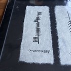 Irish Ogham Wishes Handmade By Ethel Kelly Beannacht Blessing Framed Wall Art