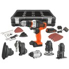 Black decker Matrix tm  20v Max  6-tool Combo Kit With Case - Bdcdmt1206kitc