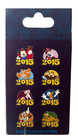 2015 Mystery Disney Pin Set Sealed Dated Mickey Minnie Chip Dale Pluto Nemo New