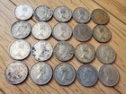 Mixed Lot Canada 25 Cents   0 800 Silver Lot Of 20 Coins Elizabeth Ii Circulated