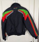 Vintage Arctic Cat Z-force Snowmobile Jacket Coat Women   s Size  M Black Winter