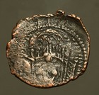 Ks12-67  Kushano-sasanian  Ardashir I  C  230-245ad    Goddess Anahita Enthroned