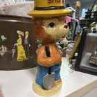 Smokey Bear Ceramic Collectible Bobble Head As Is 