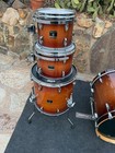 Gretsch Renown Autumn Burst Maple Drum Set Kit With Rare 22x20 Bass Drum    