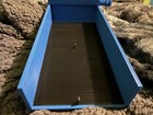 Easy Flow Gold Sluice Box For Gold Prospecting Solid Gold Catching Plates  blue 