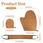 Peovlvn 3 Pcs Self Tanner Mitt Applicator Kit 1 Count  pack Of 3   Brown