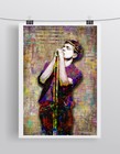 Ian Curtis Of Joy Division Tribute 16x20in Poster Pop Print Free Shipping Us
