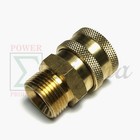 Coupler Coupling 3 8  Qc Quick Connect X M22 Male 14mm For Pressure Washer Gun