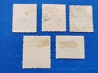 Peru Stamps  Scott 161-165 Complete Sets Used