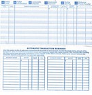 Checking Checkbook Transaction Register Brand New