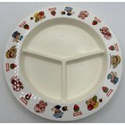 Vintage 1980 s Strawberry Shortcake Deka 3 Piece Plastic Dish Meal U115set B