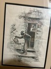Framed Cream Of Wheat Print Ad    uncle Toms Cabin    1921