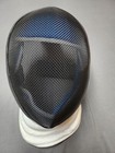 Tangentmonkeys Epee Fencing Mask  350n Stainless Steel Bib   New Mask Strap