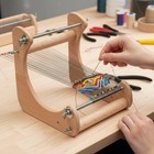 Wooden Beading Loom Adjustable Versatile Bracelets Making Craft Crafting Bead