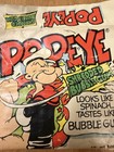 Vintage 1987 Popeye Shredded Bubble Gum Sealed Bag