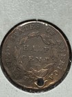 1832 Half Cent  Classic Head Type  Great Details  Holed  Free Shipping