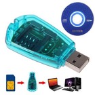 Gsm cdma cd Usb Cellphone Standard Sim Card Reader Copy Cloner Writer Sms Backup