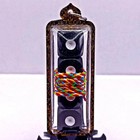 Takrud Tao Bon Taek Dice Lucky Gamble Waterproof Pendant Kruba Phon Thai Amulet
