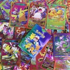 Pokemon 55pcs Card Foil Iridescent Pack Cards Tcg Gx Vmax Gx Card Charizard Rare