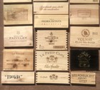 Lovely Wood Wine Box 19 Panel Lot Crate Ends Cellar Vineyard