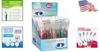 Hygienic Toothbrush Set 100   Easy Open  Medium Soft Bristles   Tongue Scraper