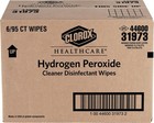 6 Pack Clorox Healthcare Hydrogen Peroxide Cleaner Wipes  6 75  X 9   95 Count